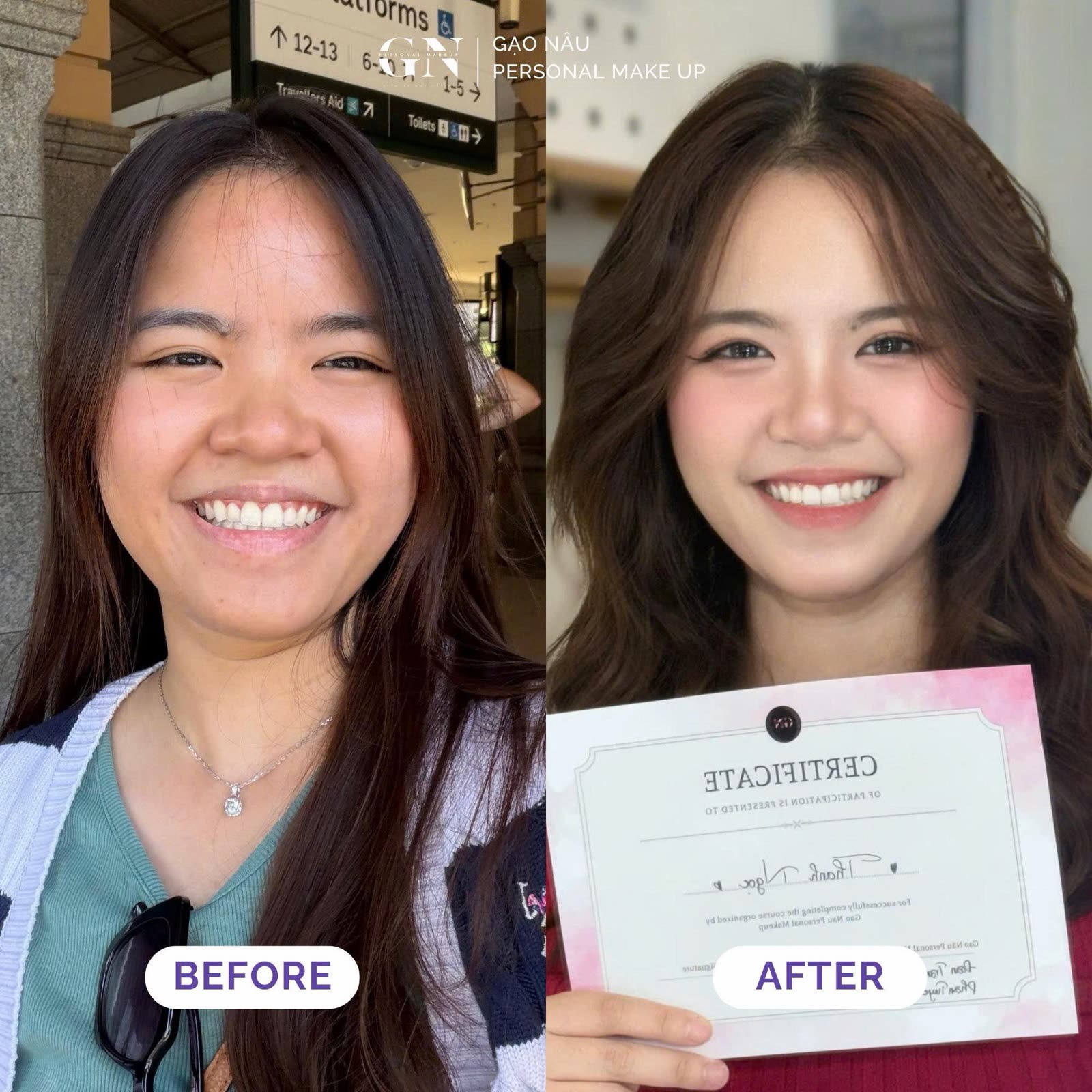 Học viên 1 — Trước — Sau