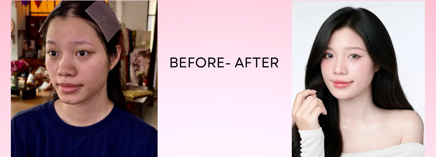 Before / After học viên của Hiền Nguyễn