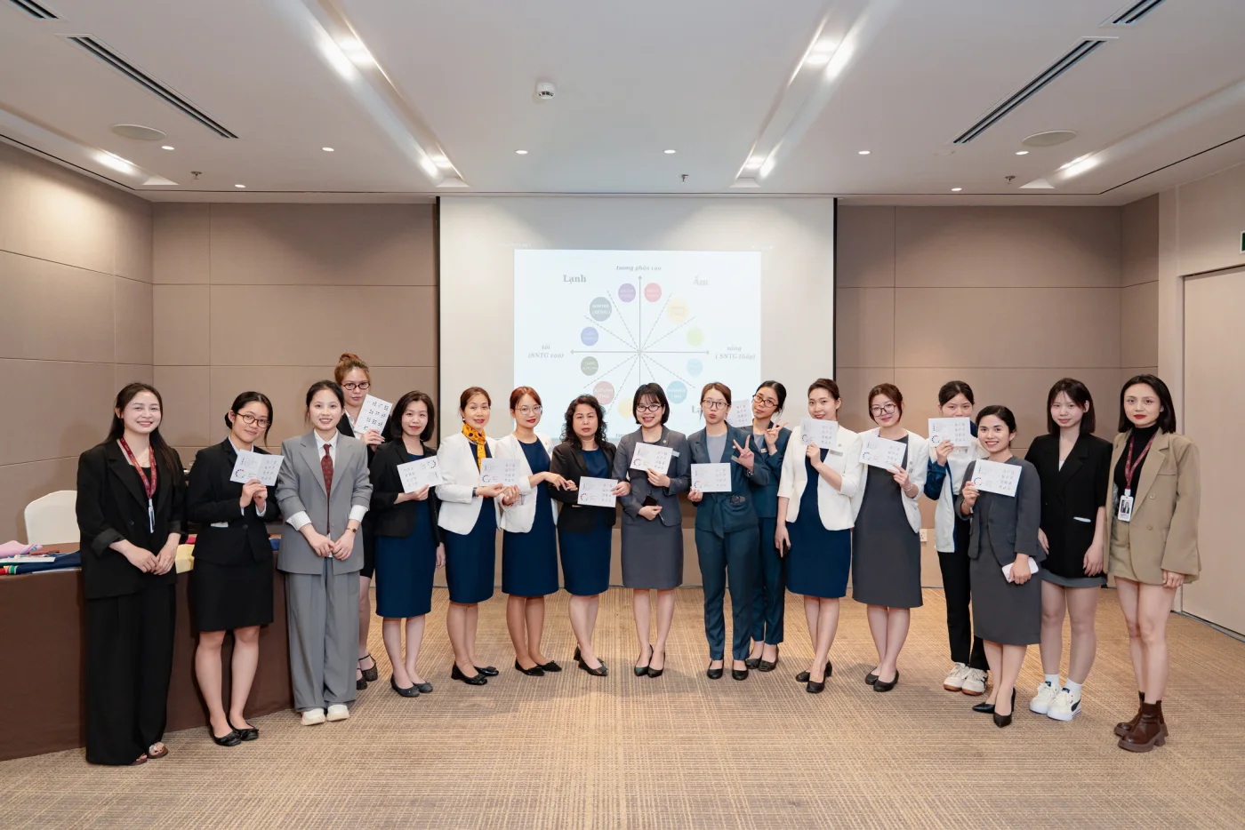 Workshop Personal Color tại Sheraton của Hương Trịnh