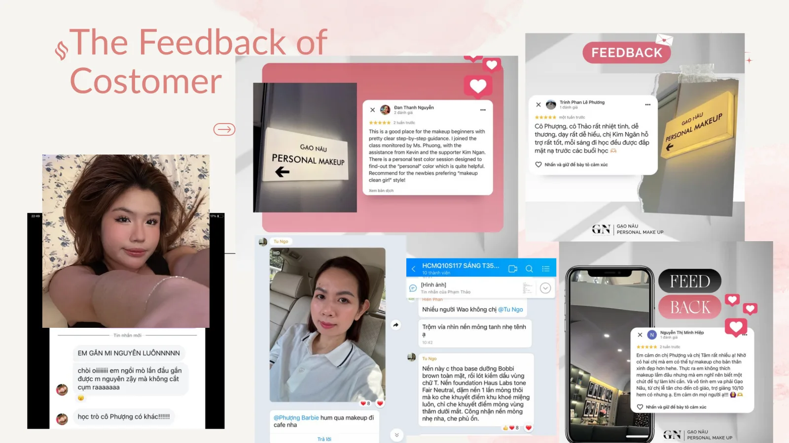 Feedback học viên của Mỹ Phượng