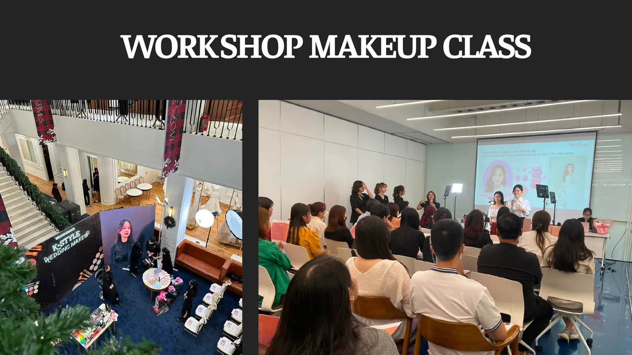 Workshop Makeup Class của Tâm Phạm
